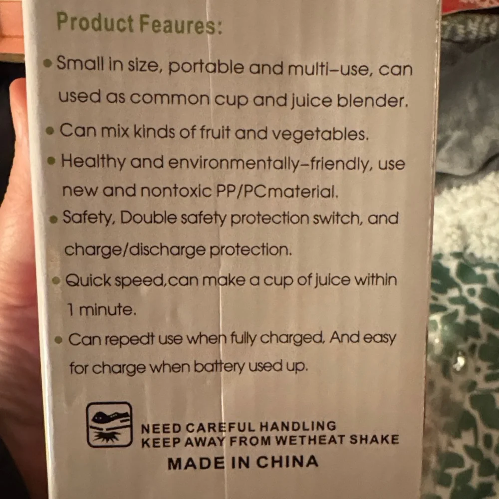 Pink Portable‎ Electric Blender